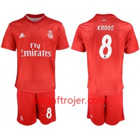 Real Madrid Fodboldtrøjer Kroos 8 Børn 3. sæt 2018/19 Kort ærmer